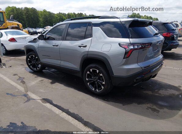 3GNAXLEG9SL160026 2025 CHEVROLET EQUINOX Silver Задня ліва чверть