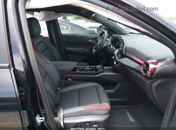 3GNAXLEG9TL348272 2026 CHEVROLET EQUINOX Black Front interior view