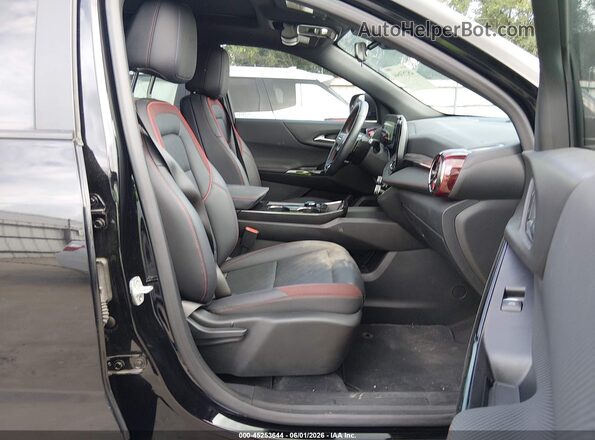 3GNAXLEGXSL265982 2025 CHEVROLET EQUINOX Black Front interior view