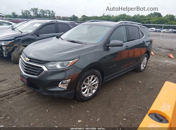 3GNAXLEU9JS595655 2018 CHEVROLET EQUINOX Серый Передняя левая четверть