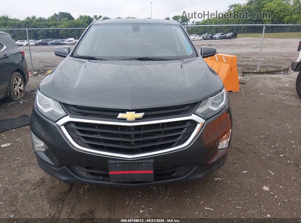 3GNAXLEU9JS595655 2018 CHEVROLET EQUINOX Серый Вид задней части салона