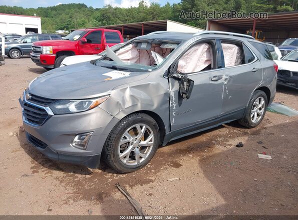 3GNAXLEX3KS541876 2019 CHEVROLET EQUINOX Gray წინა მარცხენა ხედი სამი მეოთხედიდან