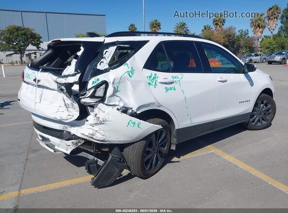 3GNAXMEG0RL370756 2024 CHEVROLET EQUINOX White უკანა მარჯვენა