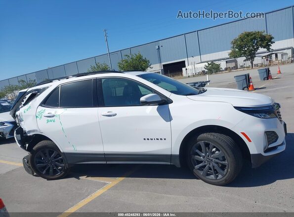 3GNAXMEG0RL370756 2024 CHEVROLET EQUINOX White უკანა სალონის ხედი