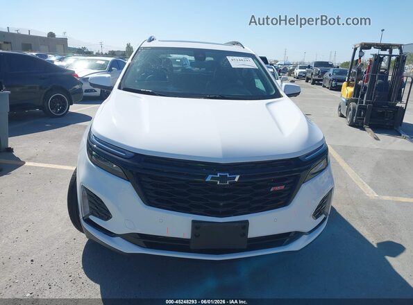 3GNAXMEG0RL370756 2024 CHEVROLET EQUINOX White ხელსაწყოთა პანელის ხედი