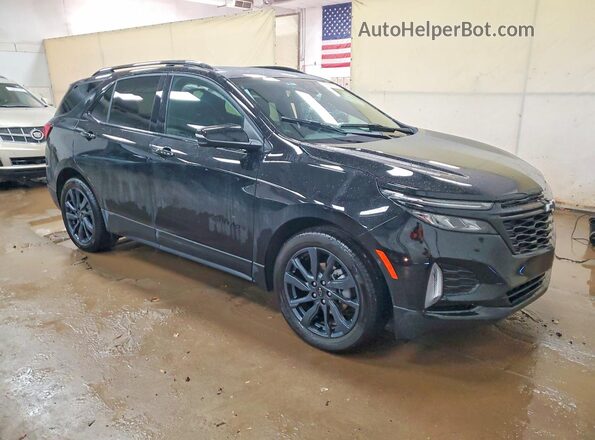 3GNAXMEG1RL137131 2024 CHEVROLET EQUINOX Черный Передняя правая четверть