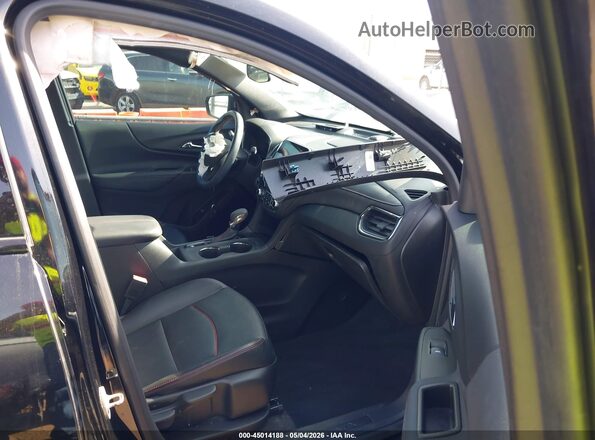 3GNAXMEG2RL137946 2024 CHEVROLET EQUINOX Black Вид салону спереду