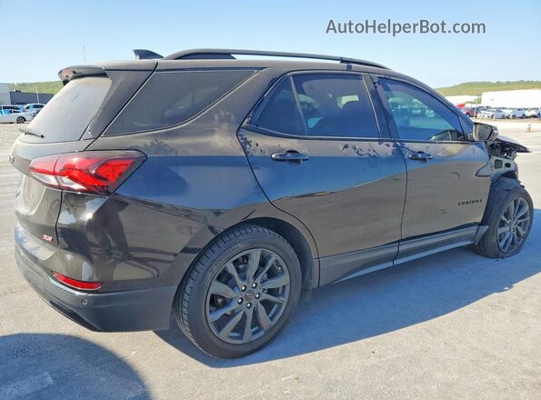 3GNAXMEG3PL122689 2023 CHEVROLET EQUINOX Black Tył prawy