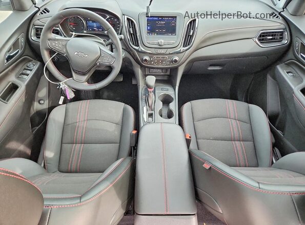 3GNAXMEG7RS193581 2024 CHEVROLET EQUINOX White Widok deski rozdzielczej