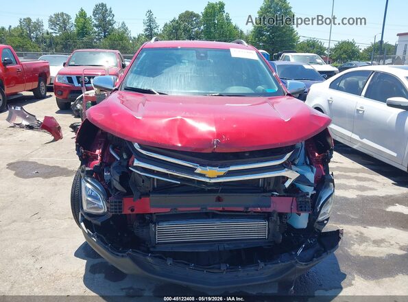 3GNAXMEV1JL101975 2018 CHEVROLET EQUINOX Red Vista interior trasera