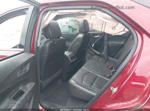 3GNAXMEVXJL362747 2018 CHEVROLET EQUINOX Red Вид наклейки з VIN-кодом