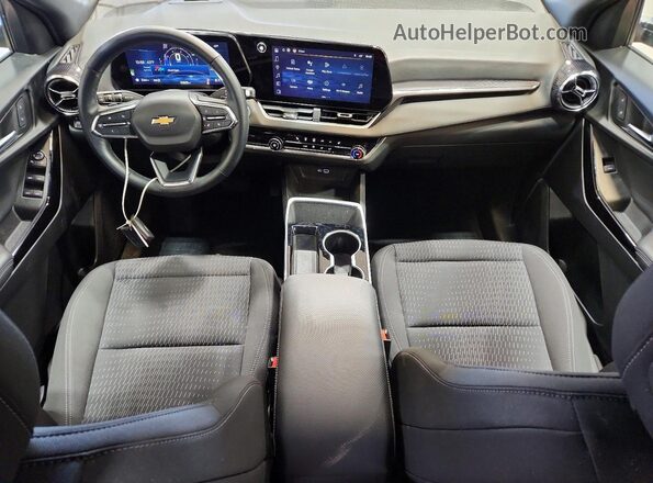 3GNAXPEG3SL131063 2025 CHEVROLET EQUINOX Silver Առջևի վահանակի տեսք