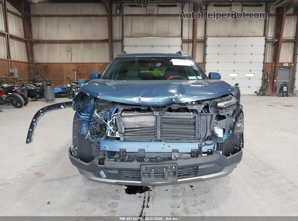 3GNAXPEG3SL238727 2025 CHEVROLET EQUINOX Blue Rear interior view