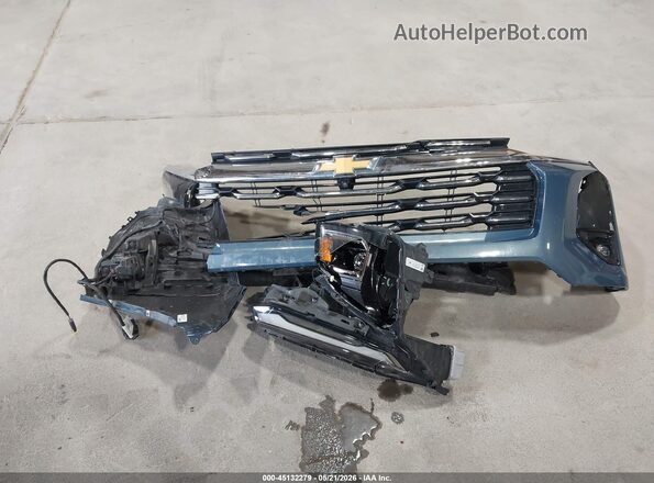 3GNAXPEG3SL238727 2025 CHEVROLET EQUINOX Blue Instrument cluster view