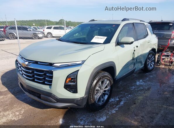 3GNAXPEG5SL114751 2025 CHEVROLET EQUINOX Желто-коричневый Передняя левая четверть