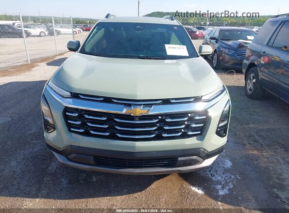 3GNAXPEG5SL114751 2025 CHEVROLET EQUINOX Желто-коричневый Вид щитка приборов