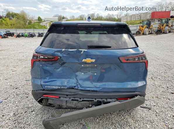 3GNAXPEG7SL247785 2025 CHEVROLET EQUINOX Blue Vista trasera