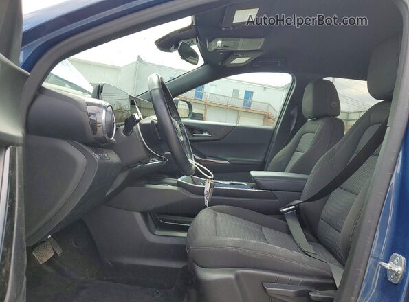 3GNAXPEG7SL247785 2025 CHEVROLET EQUINOX Blue Vista interior delantera