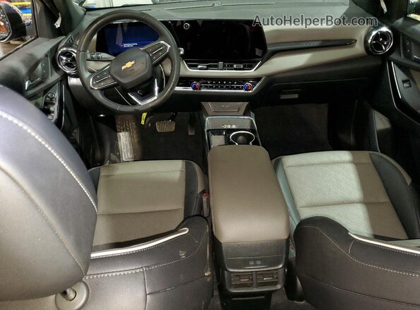 3GNAXPEG8SL304592 2025 CHEVROLET EQUINOX Black წინა პანელის ხედი