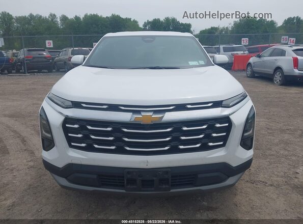3GNAXPEG8TL148412 2026 CHEVROLET EQUINOX White უკანა სალონის ხედი