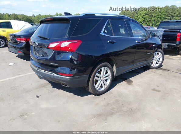 3GNAXPEXXLS633365 2020 CHEVROLET EQUINOX Black Trasero derecho