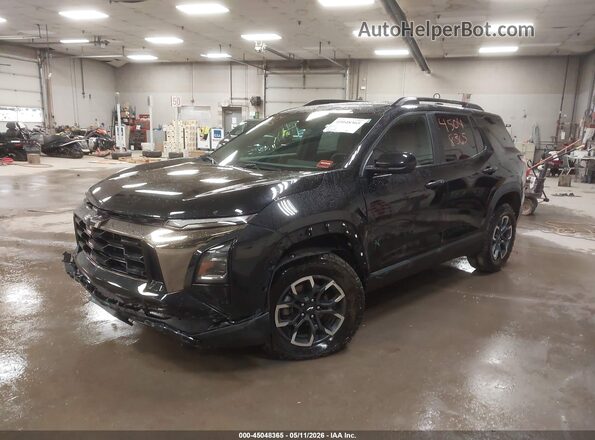 3GNAXSEG3SL222739 2025 CHEVROLET EQUINOX Black Передня ліва чверть
