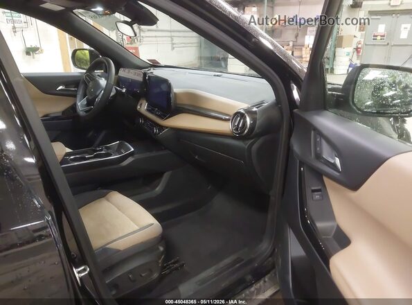3GNAXSEG3SL222739 2025 CHEVROLET EQUINOX Black Вид салону спереду