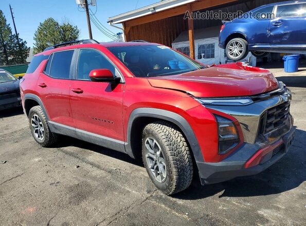 3GNAXSEG5SL257122 2025 CHEVROLET EQUINOX Red Передня права чверть