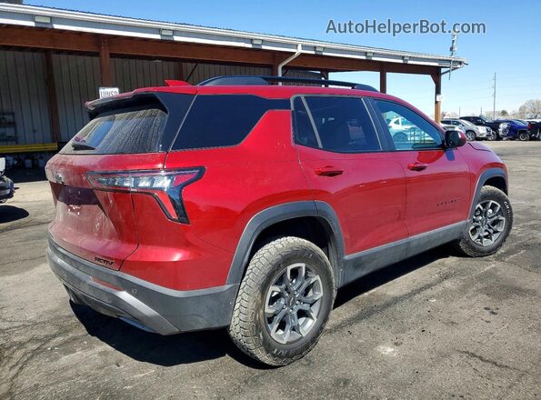 3GNAXSEG5SL257122 2025 CHEVROLET EQUINOX Red Задня права чверть