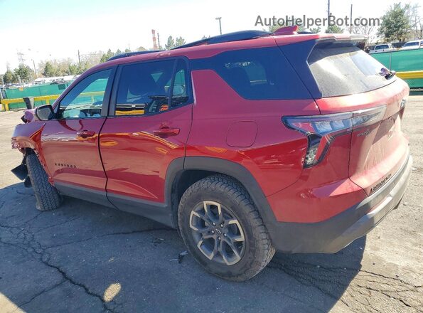 3GNAXSEG5SL257122 2025 CHEVROLET EQUINOX Red Задня ліва чверть