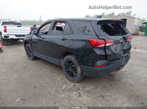 3GNAXSEG6RL365548 2024 CHEVROLET EQUINOX Black Rear left