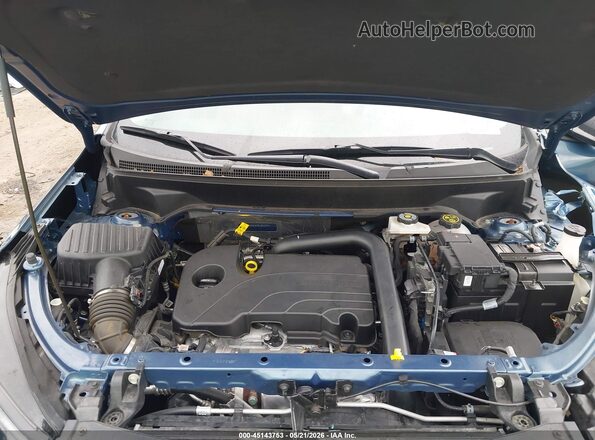 3GNAXSEG7RL201774 2024 CHEVROLET EQUINOX Blue უკანა ხედი