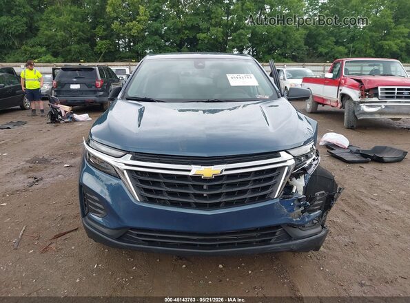 3GNAXSEG7RL201774 2024 CHEVROLET EQUINOX Blue წინა პანელის ხედი