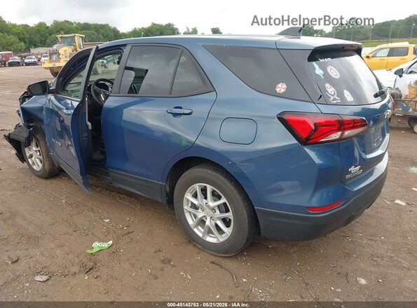 3GNAXSEG7RL201774 2024 CHEVROLET EQUINOX Blue უკანა მარცხენა