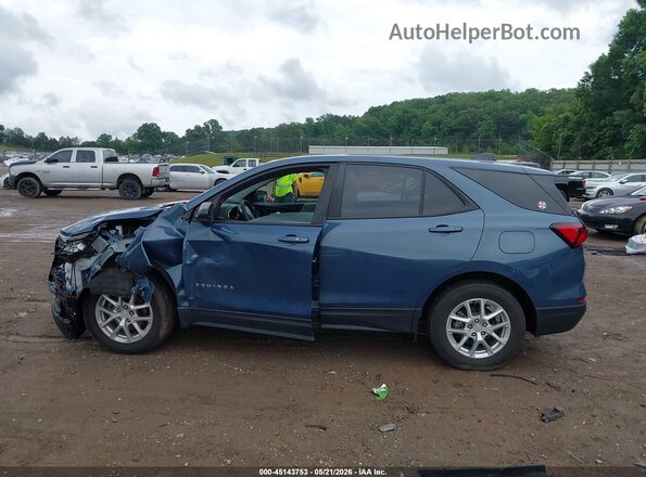 3GNAXSEG7RL201774 2024 CHEVROLET EQUINOX Blue უკანა სალონის ხედი