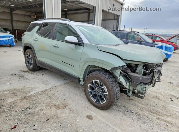 3GNAXSEG7SL148614 2025 CHEVROLET EQUINOX Зеленый Передняя правая четверть