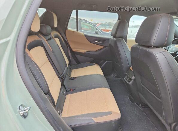 3GNAXSEG7SL148614 2025 CHEVROLET EQUINOX Зеленый Вид задней части салона
