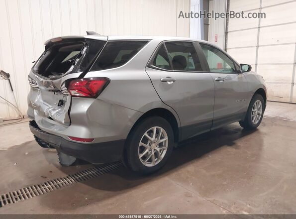 3GNAXSEGXRL152280 2024 CHEVROLET EQUINOX Silver Trasero derecho