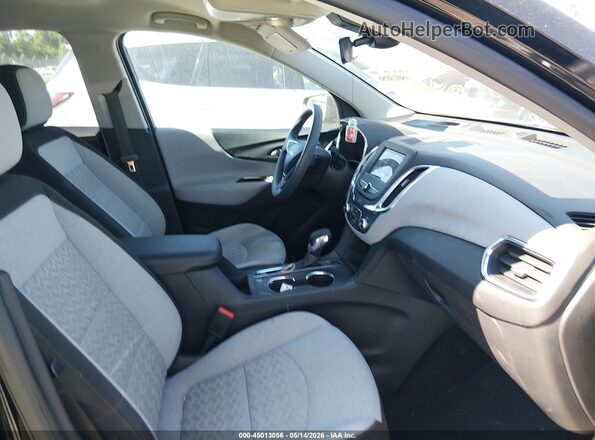 3GNAXSEGXRL166874 2024 CHEVROLET EQUINOX Black Widok wnętrza z przodu