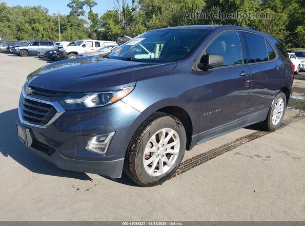 3GNAXSEV0KL207632 2019 CHEVROLET EQUINOX Blue Przód lewy