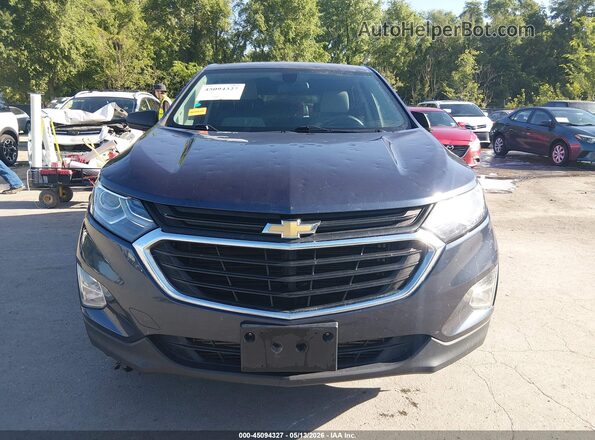 3GNAXSEV0KL207632 2019 CHEVROLET EQUINOX Blue Widok zestawu wskaźników