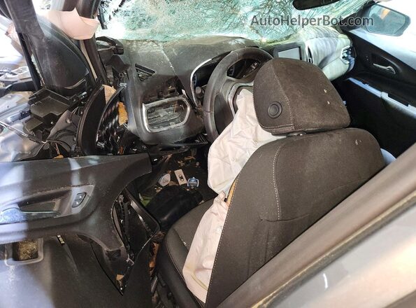 3GNAXSEV1JS607140 2018 CHEVROLET EQUINOX Gray Вид панелі приладів