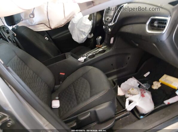 3GNAXSEV2JS534893 2018 CHEVROLET EQUINOX Gray წინა სალონის ხედი
