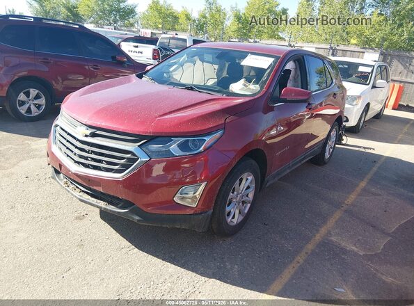 3GNAXSEV2JS572978 2018 CHEVROLET EQUINOX Red Vista tres cuartos delantera izquierda
