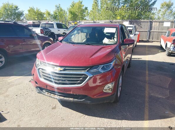 3GNAXSEV2JS572978 2018 CHEVROLET EQUINOX Red Vista del salpicadero