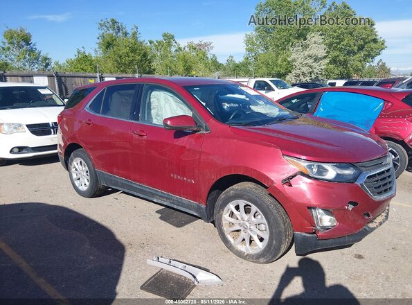 3GNAXSEV2JS572978 2018 CHEVROLET EQUINOX Red Vista del cuadro de instrumentos