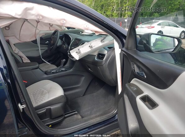 3GNAXSEV2LS702275 2020 CHEVROLET EQUINOX Blue Вид салону спереду