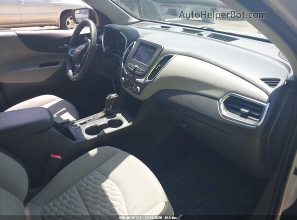 3GNAXSEV2MS135535 2021 CHEVROLET EQUINOX Серебряный Вид салона спереди