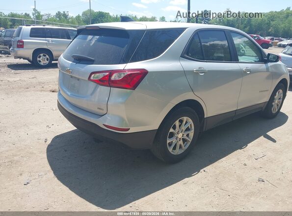 3GNAXSEV2MS135535 2021 CHEVROLET EQUINOX Серебряный Задняя правая четверть