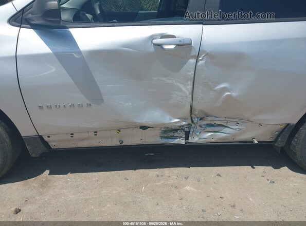 3GNAXSEV2MS135535 2021 CHEVROLET EQUINOX Серебряный Вид спереди